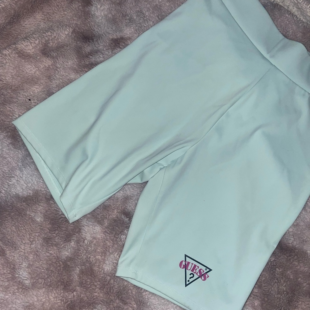 GUESS Women's Mint Green Bike Shorts-BRAND NEW/Never worn